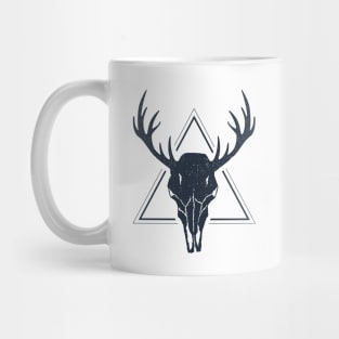 Skull Of A Deer. Geometric Style Mug